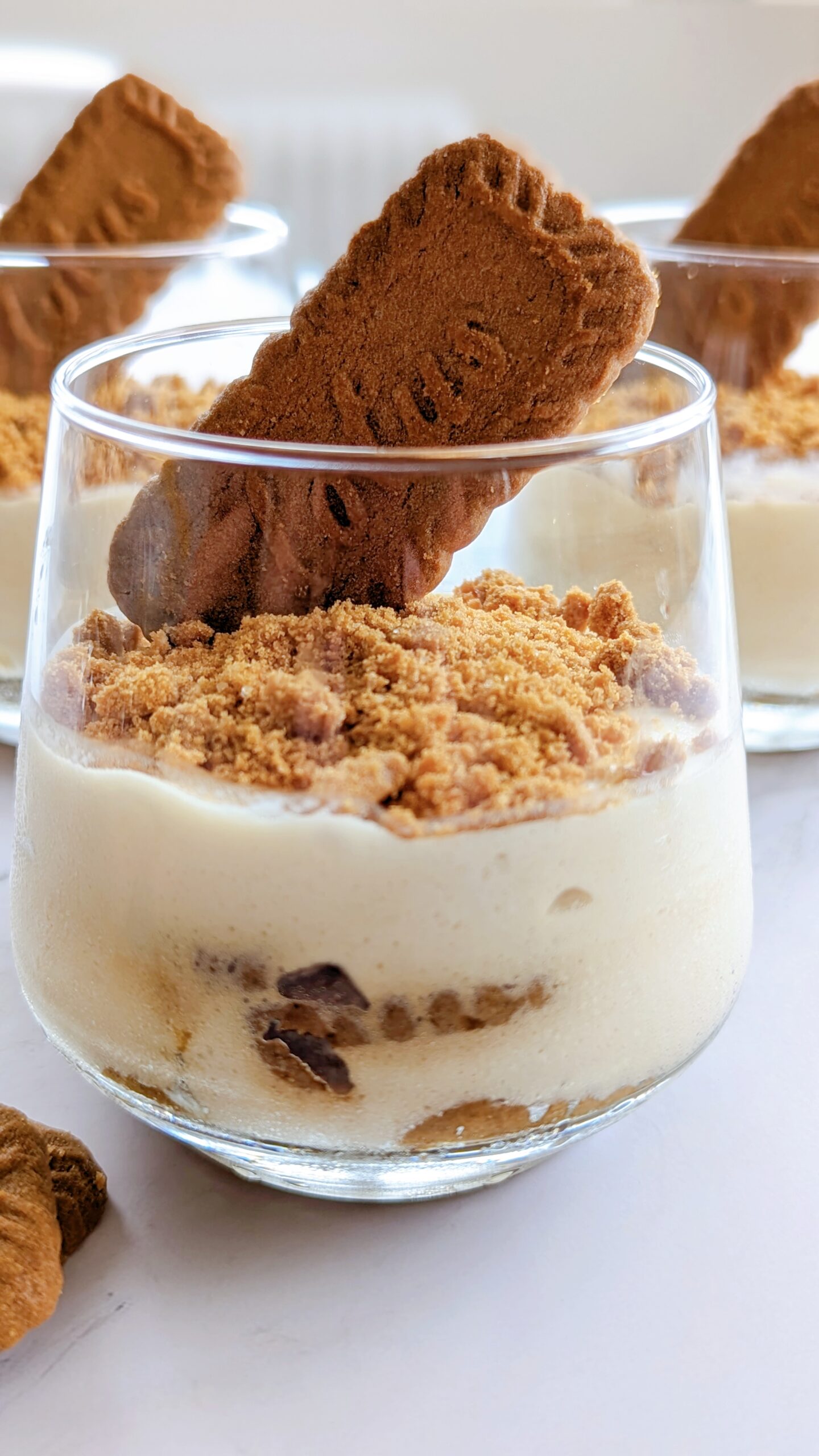 Une verrine de tiramisu Spéculoos