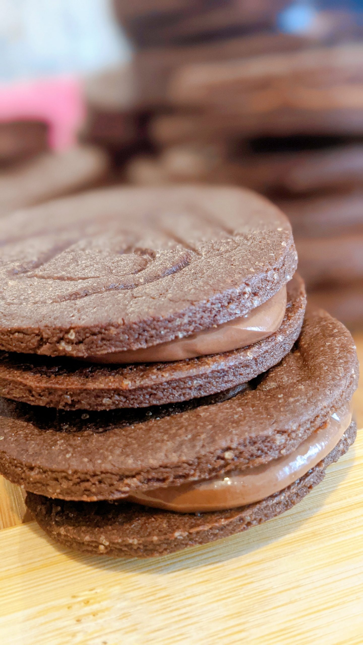 Recette de biscuits fourrées au Nutella