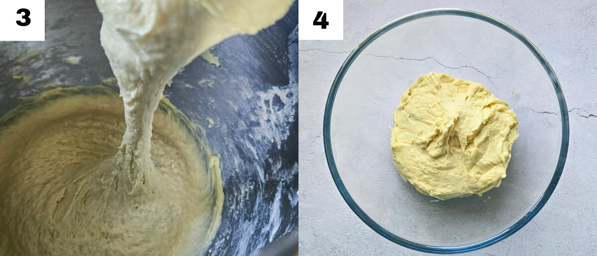 Des étapes pour faire une brioche facile.