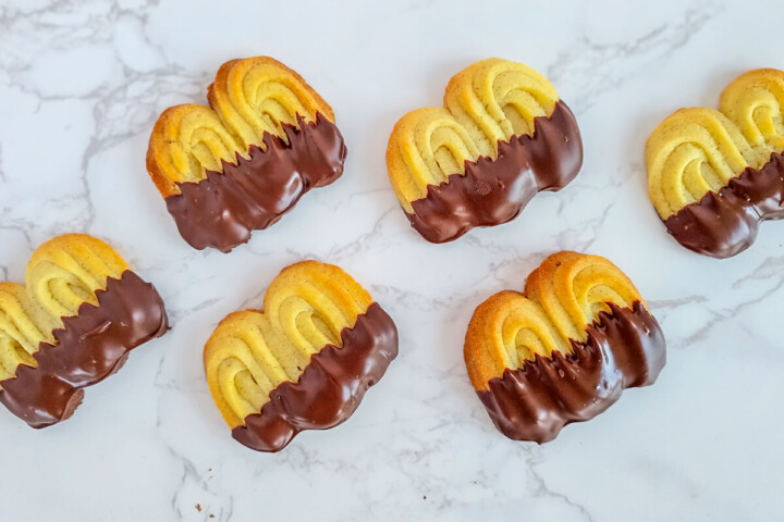 Des biscuits Spritz alsaciens rapides à réaliser pour les fêtes de Noël.