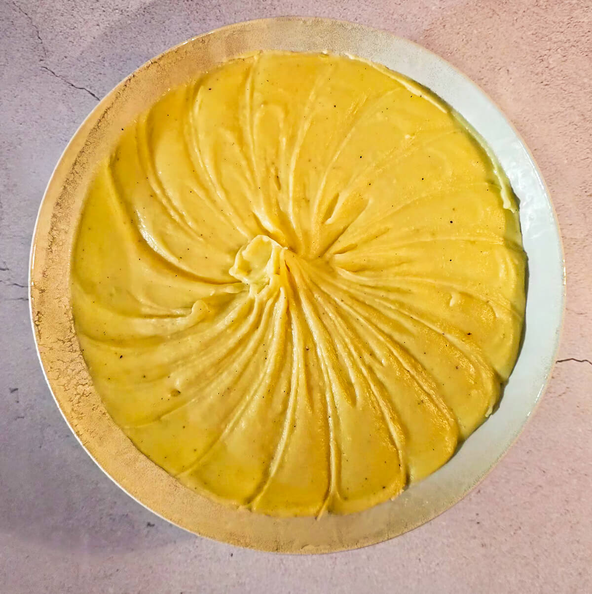 Une purée de pommes de terre de Joël Robuchon.