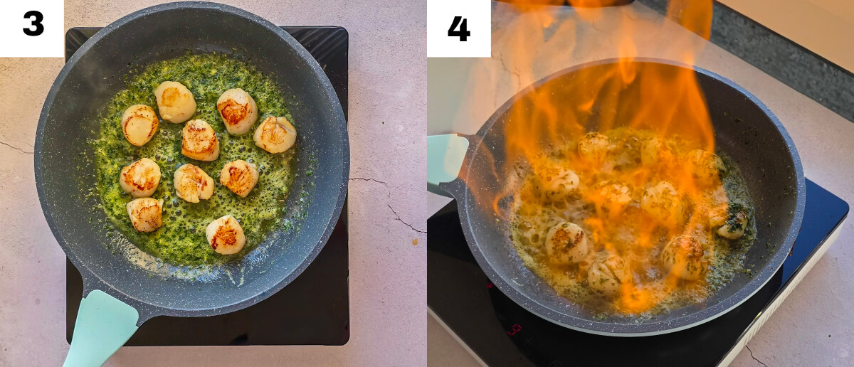 Des étapes pour faire une recette de cassolette.