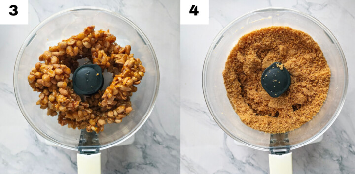 Étapes pour faire du praliné maison.