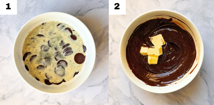 Faire des truffes chocolat rhum vanille.