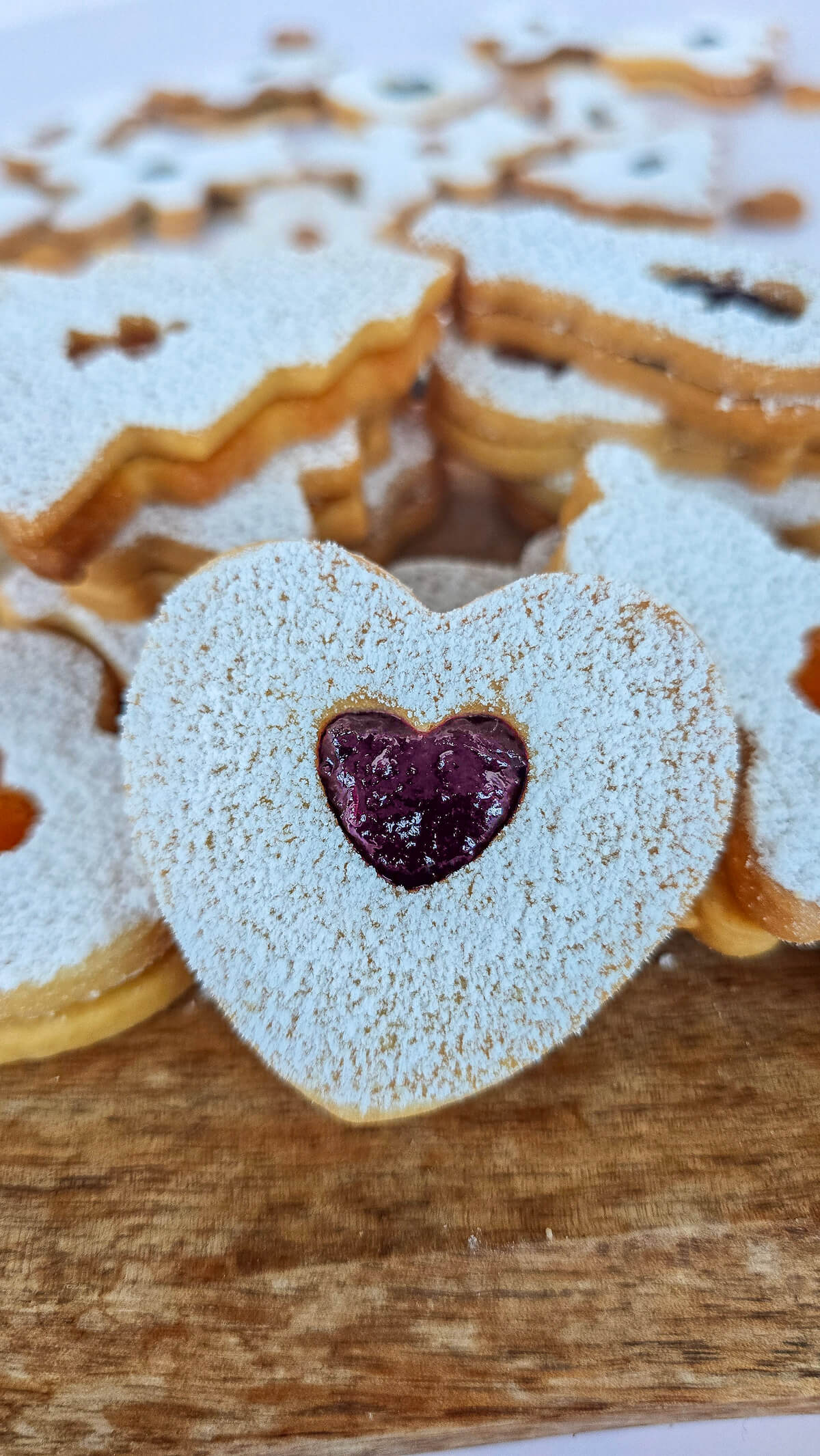 Un sablé de Noël alsacien.