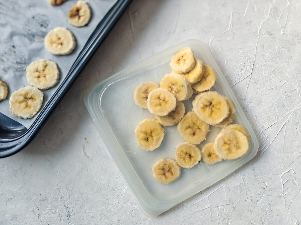 Comment congeler des bananes