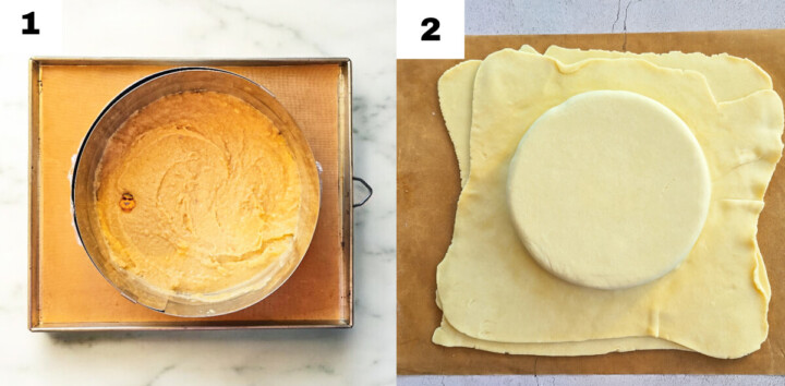 Des étapes pour faire une galette des rois à la frangipane facile.