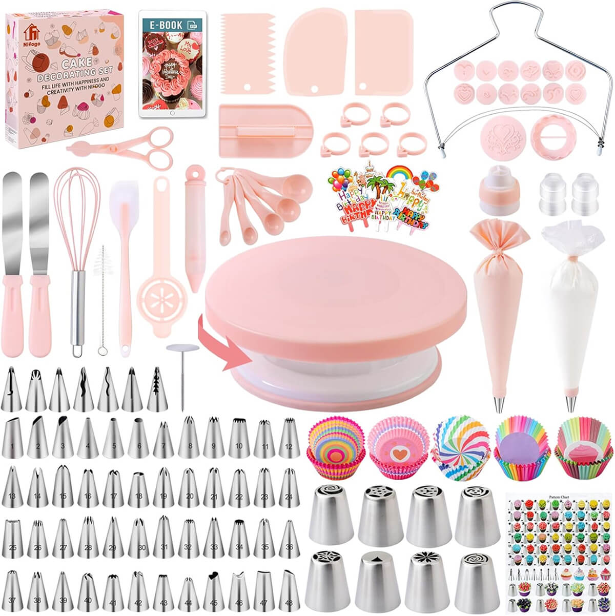 Un Kit de Pâtisserie 356pcs