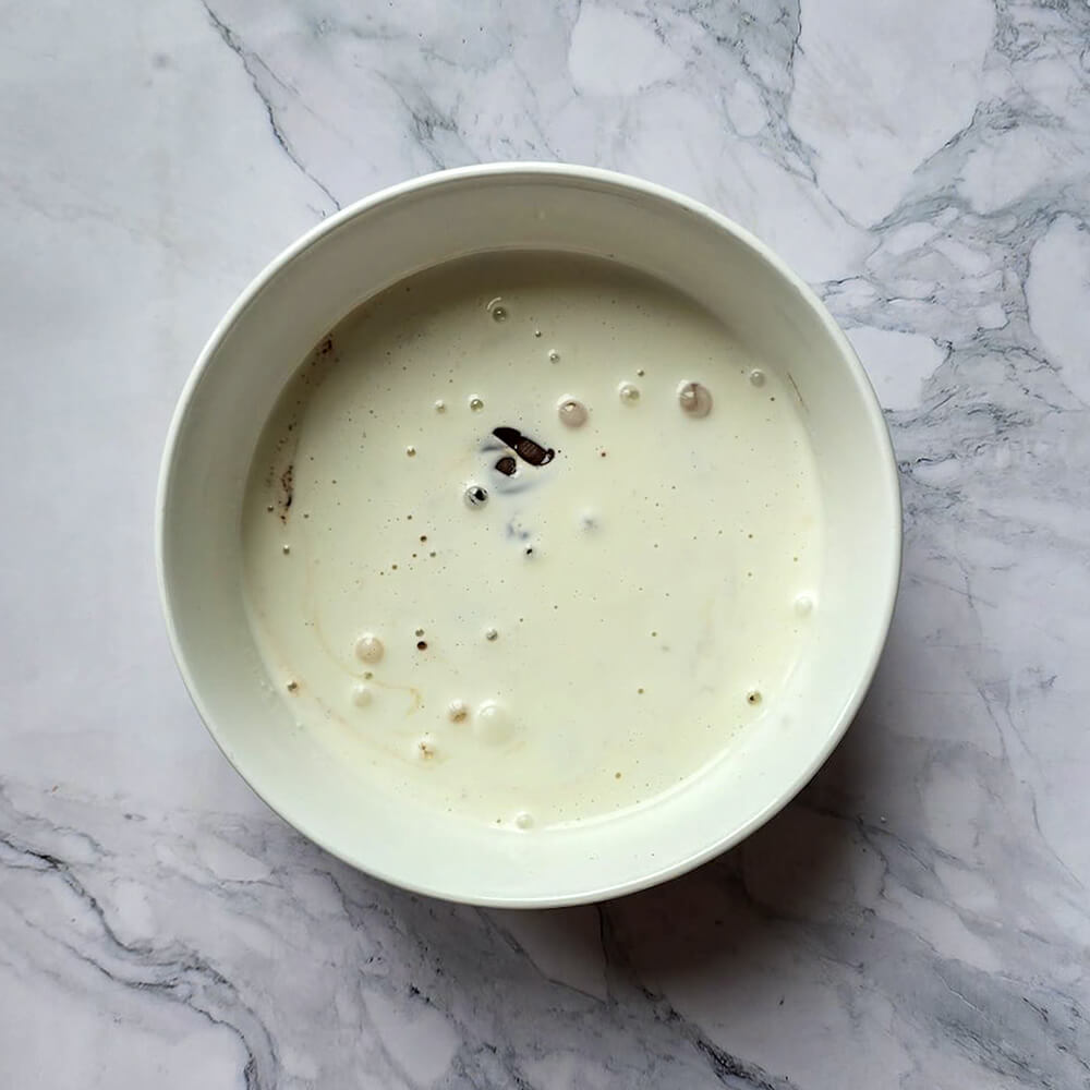 Laisser fondre le chocolat 1 à 2 minutes.