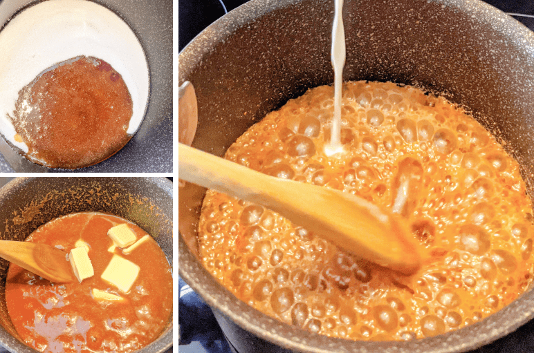 Sauce au caramel beurre salé fait maison (FACILE) - Cuisine et Création