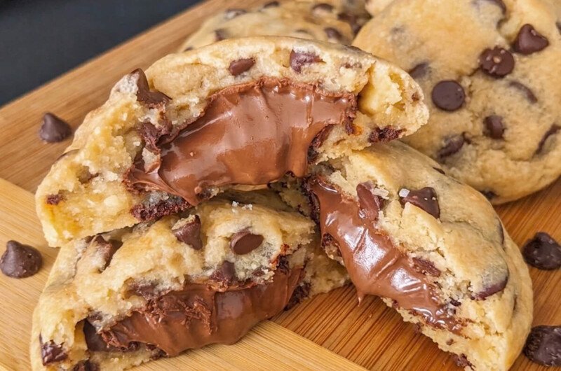 Maxi cookies fourrés Nutella