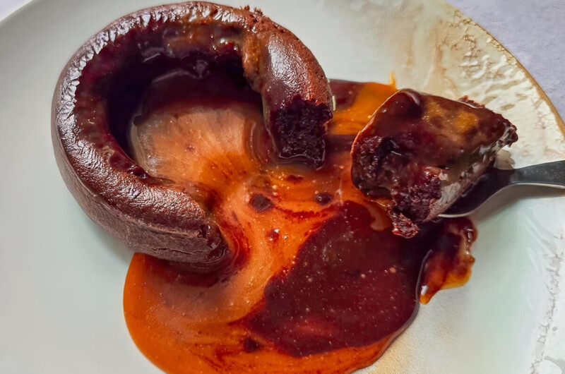 Fondant au Chocolat Caramel