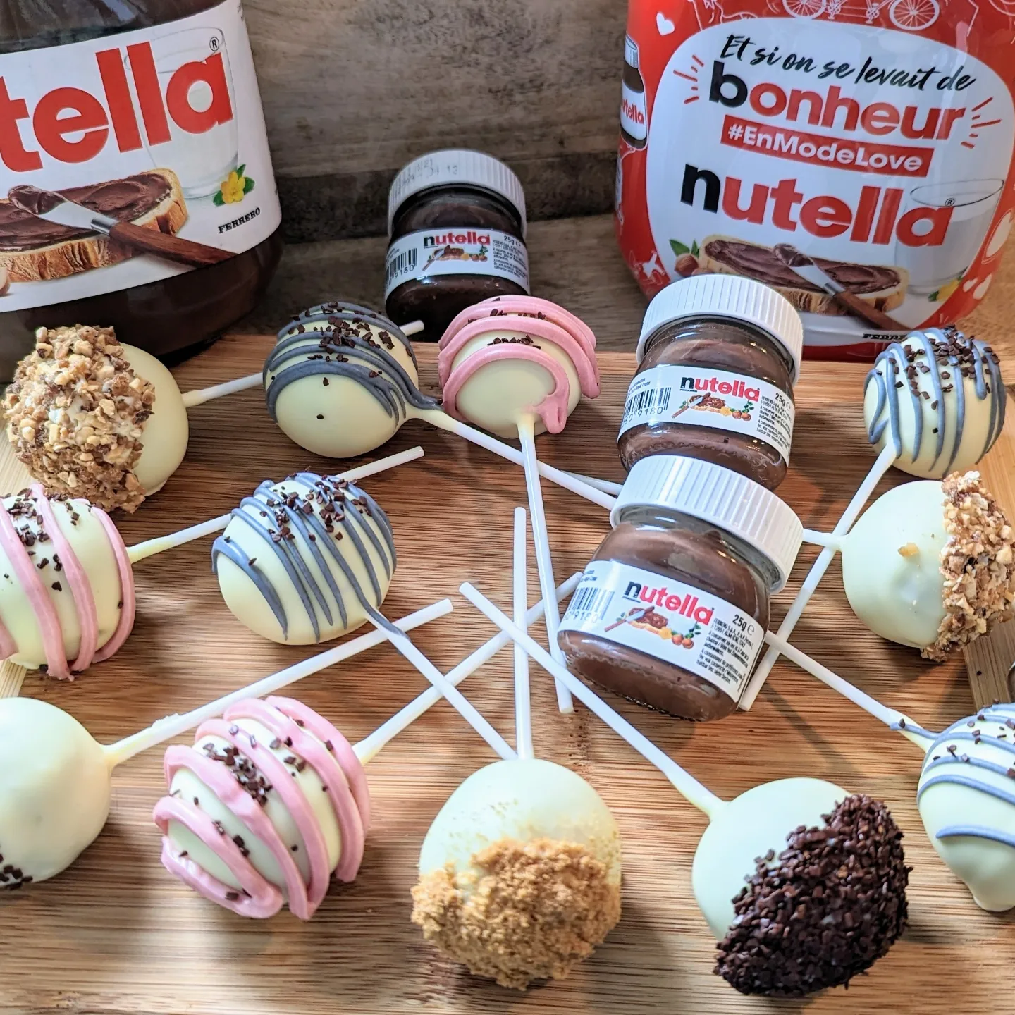 Cake pop au Nutella fait maison - Cuisine et Création