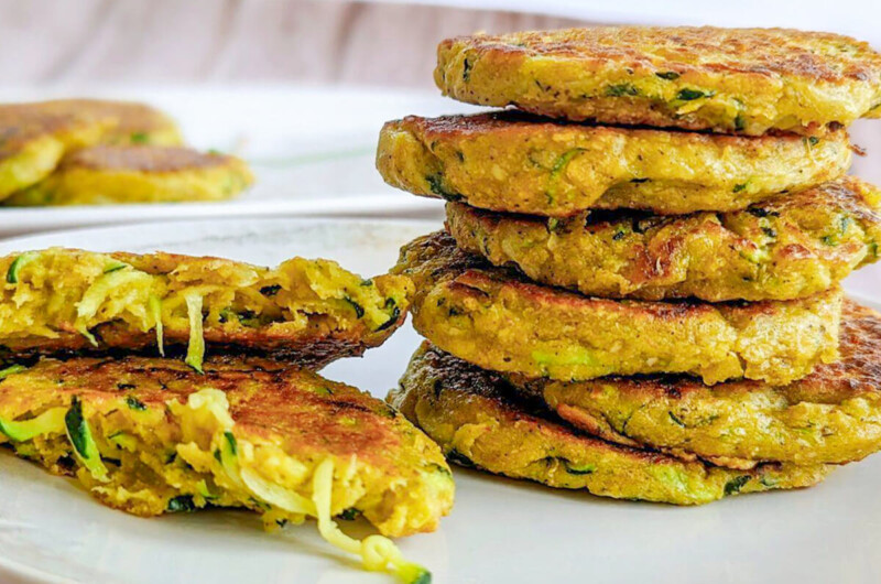 Recette de galettes de courgettes