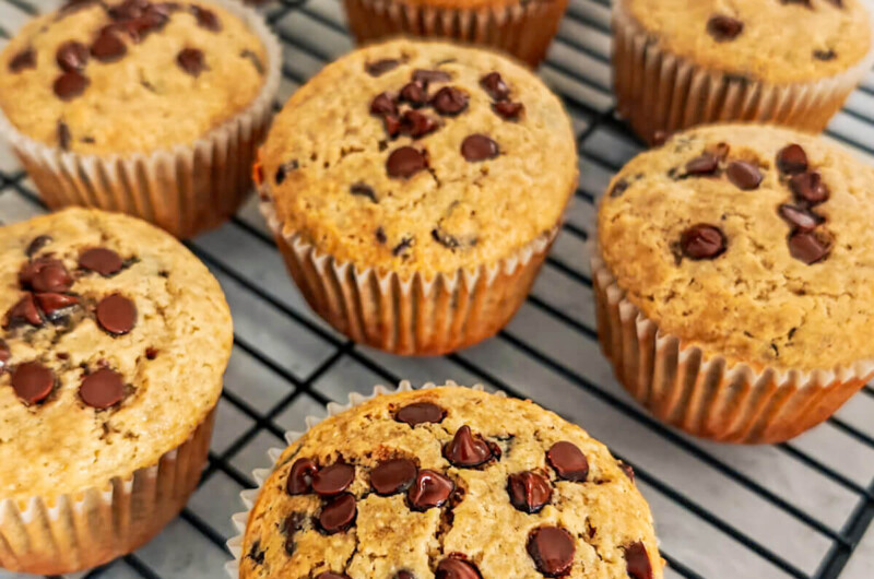 Les meilleurs muffins sans gluten (pépites chocolat)