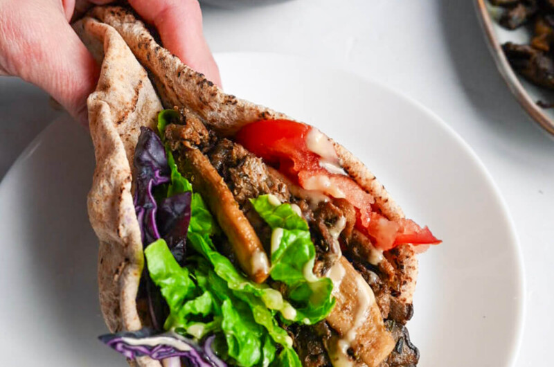 Shawarma aux champignons