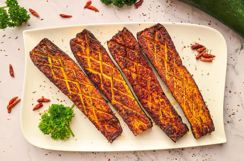 Courgettes Grillées au Airfryer