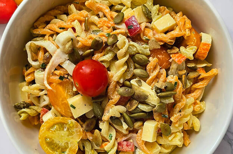 Salade de Pâtes au Surimi