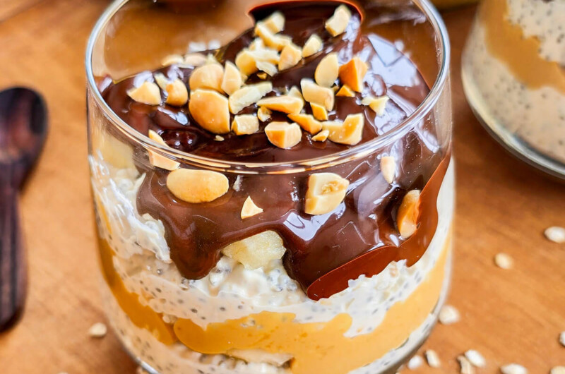 Overnight Porridge Banane