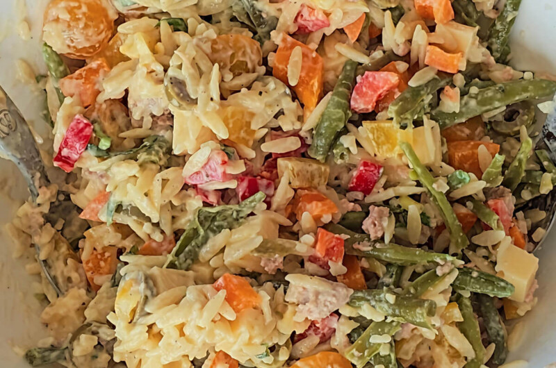 Salade d'Orzo Méditerranéenne