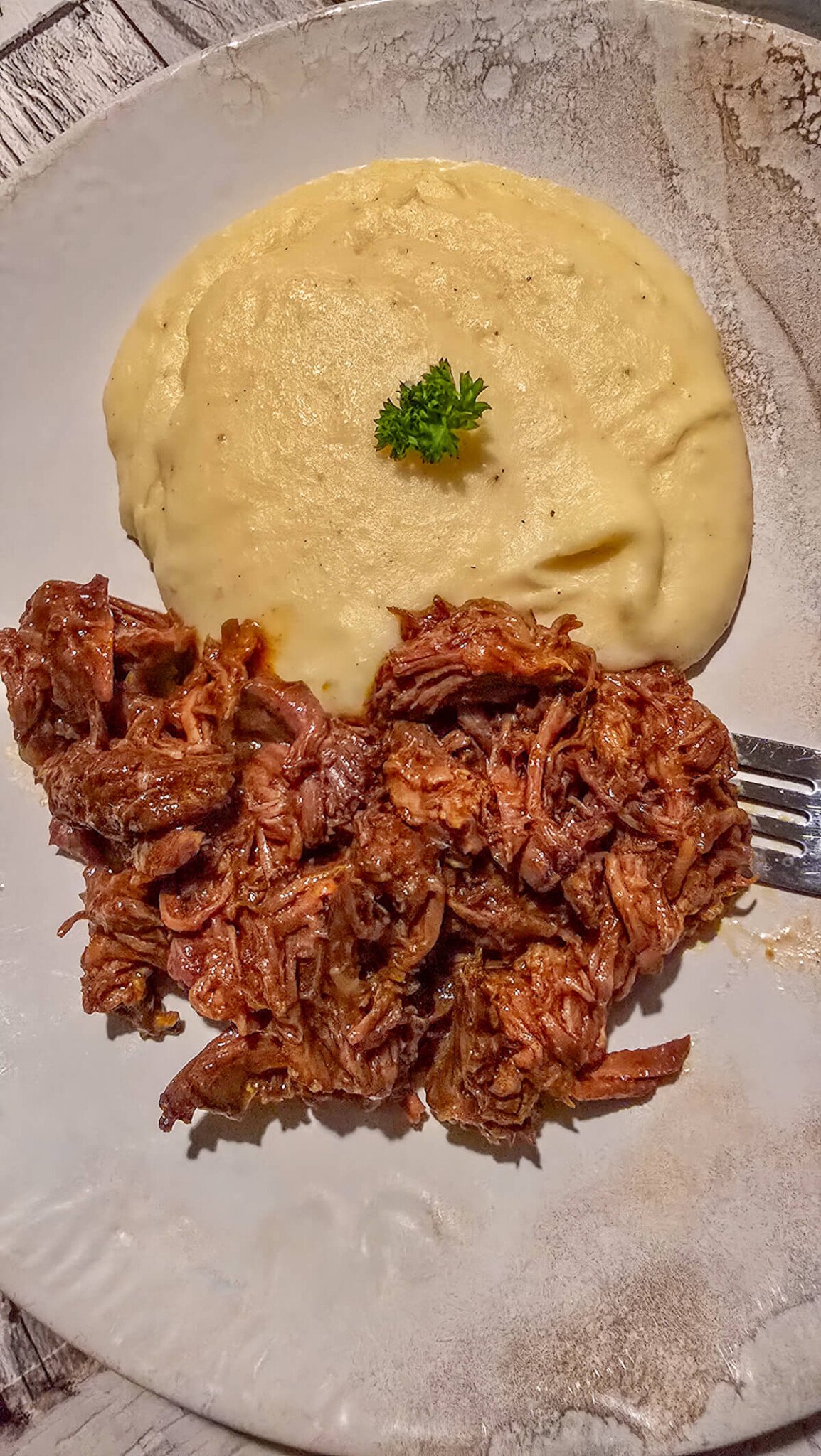 Effiloché de Bœuf Fondant (Pulled beef)