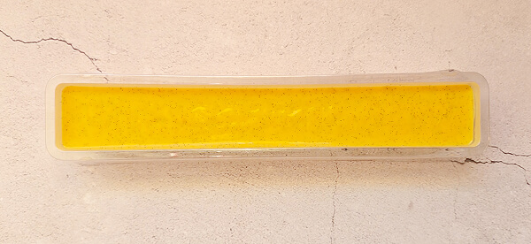 Un insert crémeux vanille pour une bûche de Noël