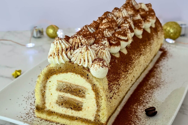 Bûche Tiramisu Facile et Rapide