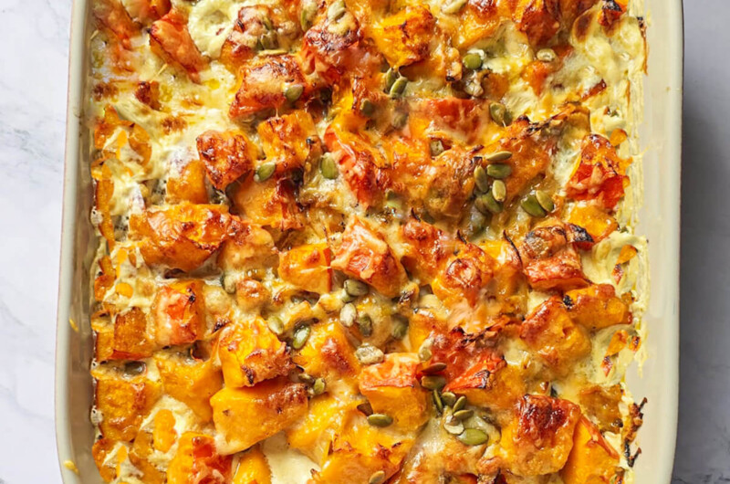 Gratin de Potimarron et Champignons