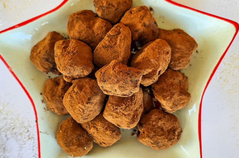 Truffes au Chocolat Noir