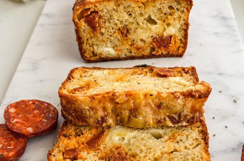 Cake au chorizo